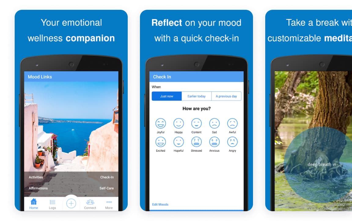 application screenshots