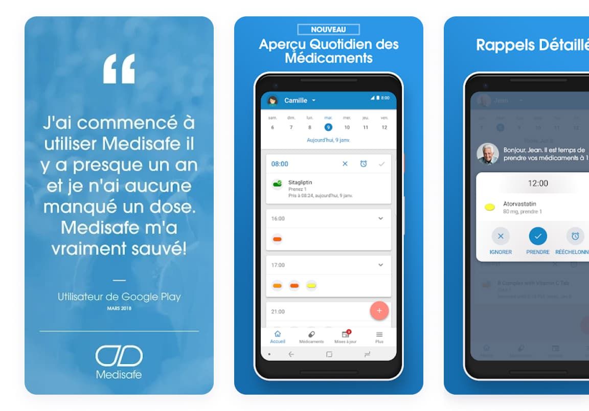 application screenshots